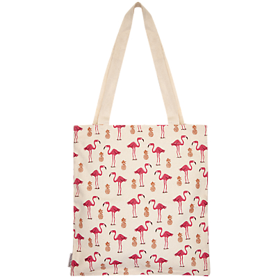 Fenella Smith Flamingo and Pineapple Tote Bag
