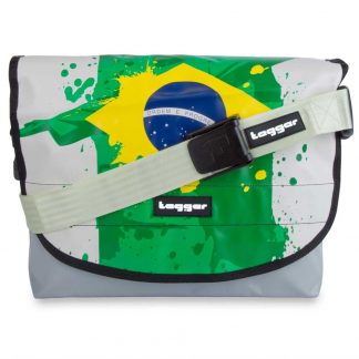 Tagger Brazil Complete Shoulder Bag 5001-GRY-BRAZIL-GRN