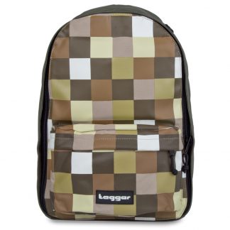 Tagger Green Chequered Complete Backpack 5702-GRN-GRN CHK