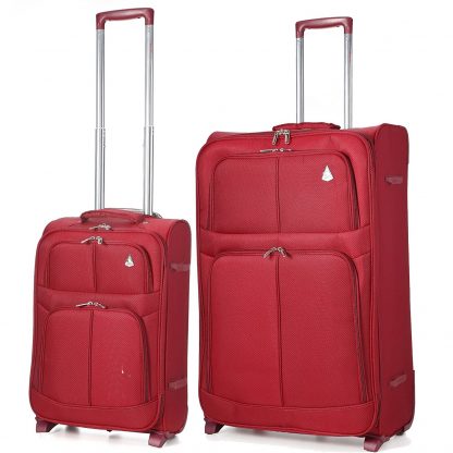 Aerolite 2 Wheel Super Lightweight Upright Suitcase (21/26
