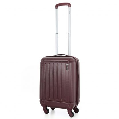5 Cities Lightweight ABS Hard Shell Suitcase with 4 Wheels