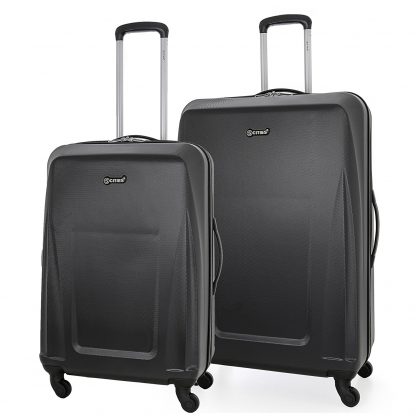 5 Cities Lightweight ABS Hard Shell Suitcase - 4 Wheels