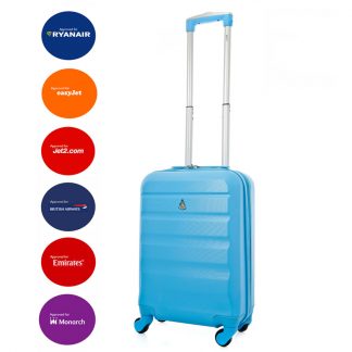 Aerolite Super Lightweight ABS Hard Shell Suitcase with 4 Wheels