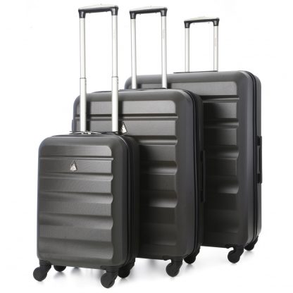 Aerolite ABS325 ABS Hard Shell Luggage Suitcase Set of 3 - 21" 25" 29"