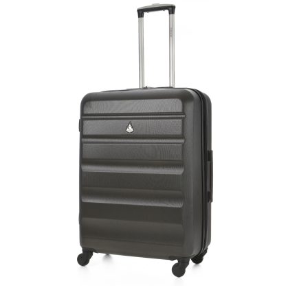 Aerolite ABS325 Medium 25" 4 Wheel ABS Hard Shell Luggage Suitcase