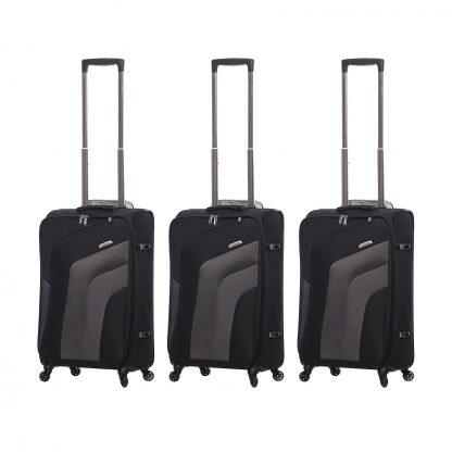 Aerolite Ultra Lightweight Suitcase 4 Wheels 21" Set of 3