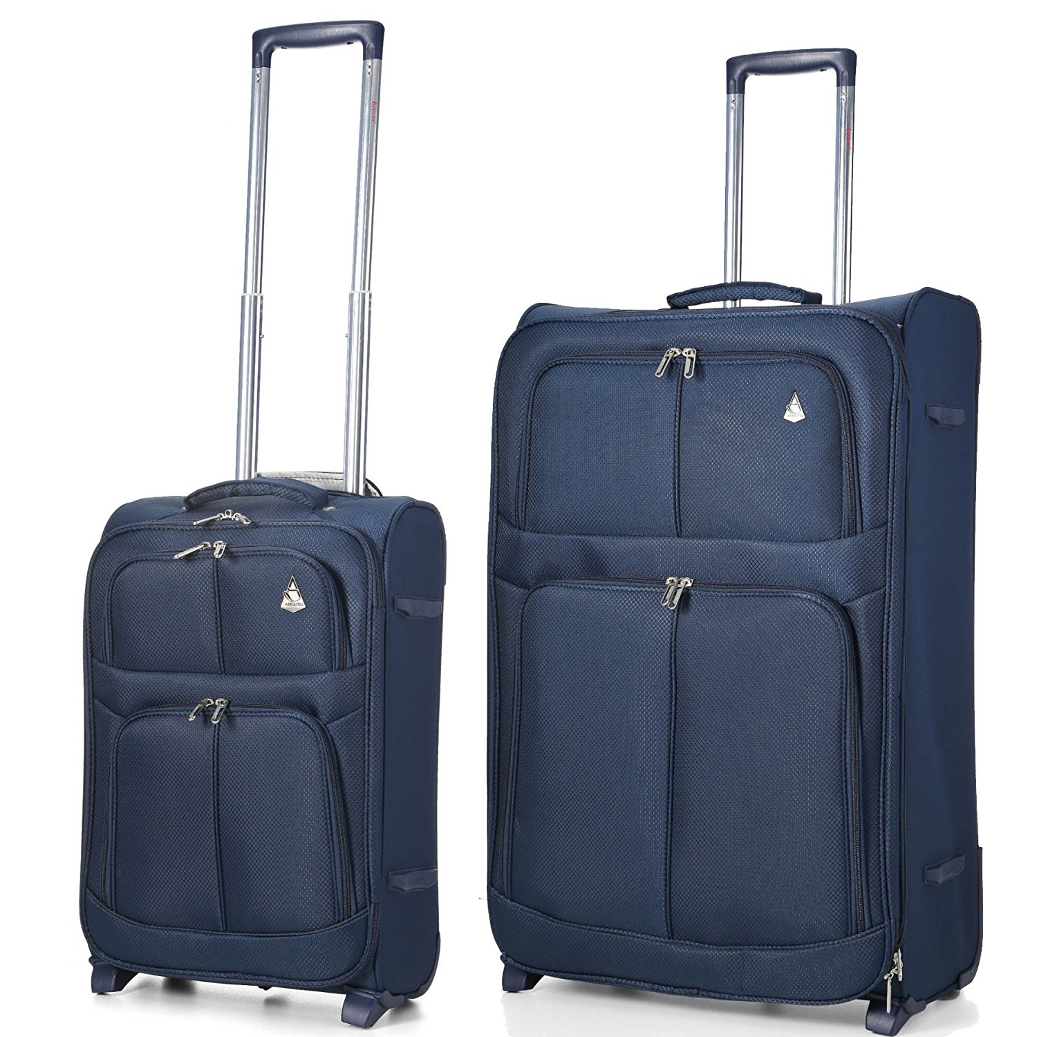 Aerolite 2 Wheel Super Lightweight Upright Suitcase 21/26