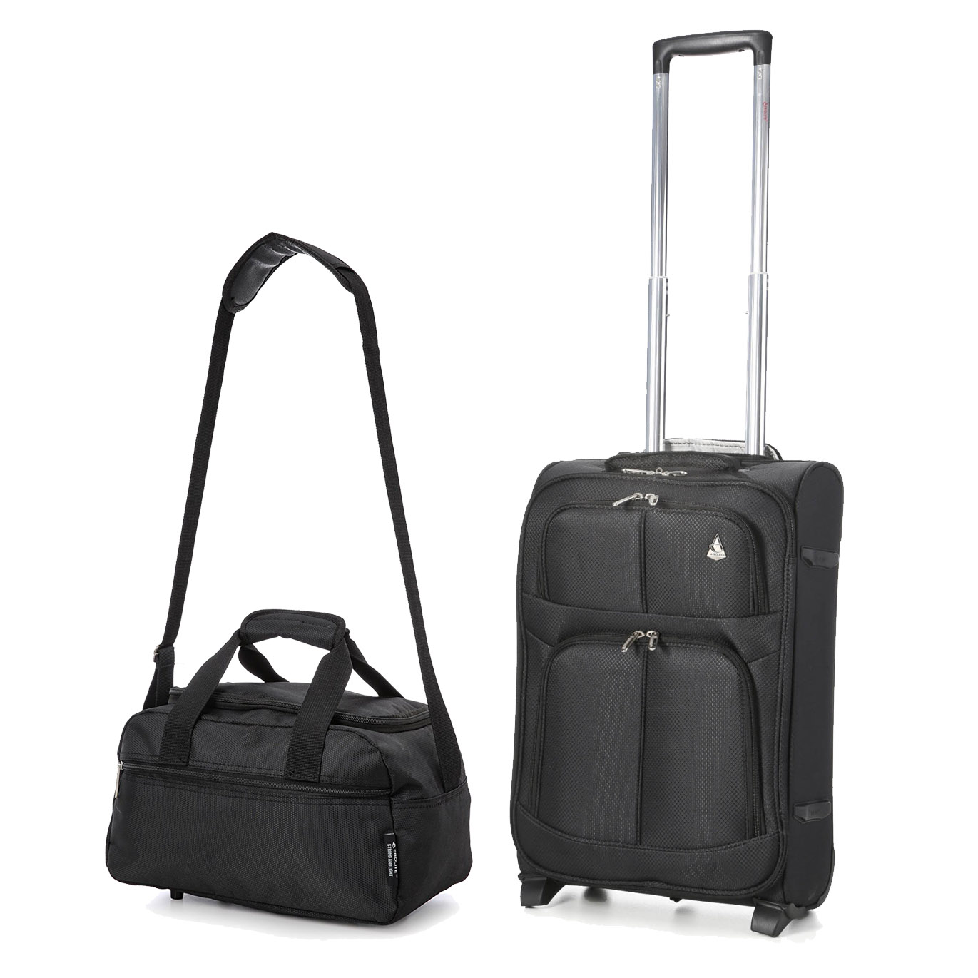 Aerolite 2 Wheel 55x35x20 Upright Suitcase