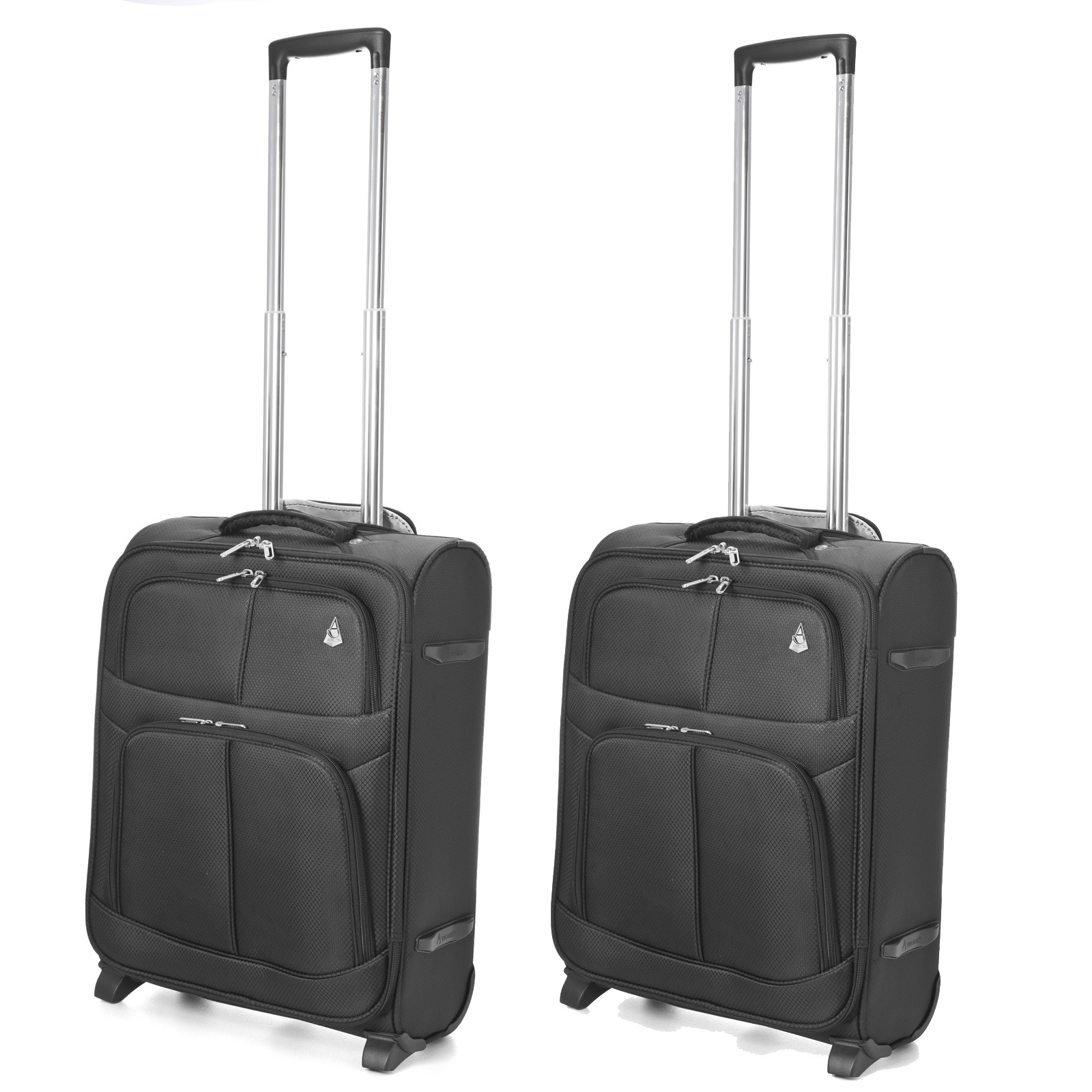 Aerolite 55x40x20 Cabin  Super Lightweight Hand Suitcase 2 Wheels