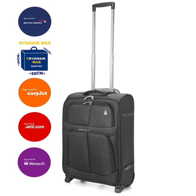 Aerolite 55x40x20cm 42L Lightweight Hand Luggage Suitcase