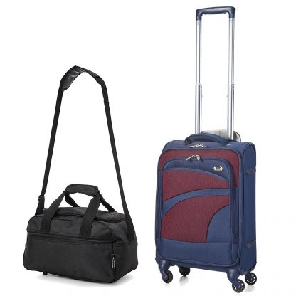 Aerolite Lightweight Suitcase 4 Wheels (Cabin + 2nd Bag