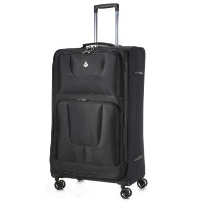 Aerolite AERO9978 600D Ripstop 8 Wheel 26in Lightweight Suitcase