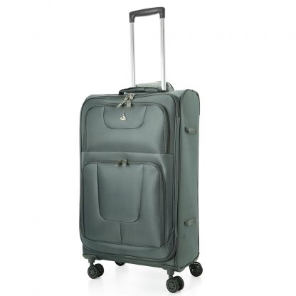 Aerolite AERO9978 600D Jacquard Ripstop 8 Wheel Spinner 26" Suitcase