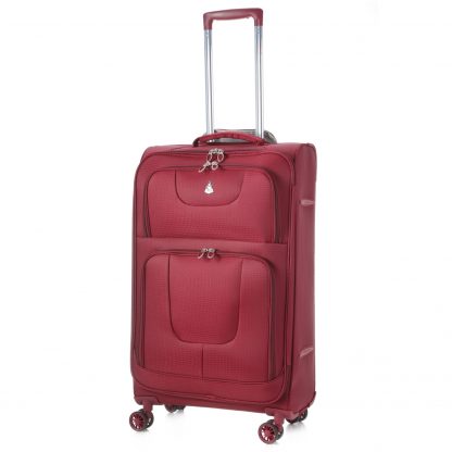 Aerolite AERO9978 600D Ripstop 8 Wheel 26in Lightweight Suitcase