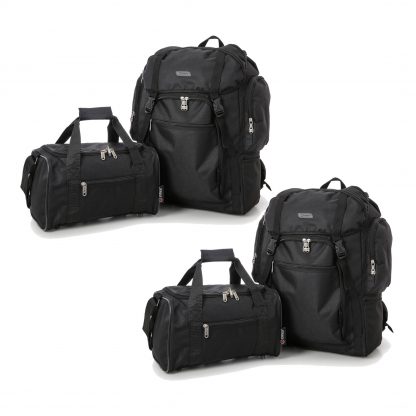 Set of 4: 2 x Ultra-Lightweight Backpack 55x40x20cm 2nd Bag 35x20x20cm