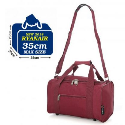 5 Cities Small 35 x 20 x 20 cm Cabin Hand Luggage Holdall Flight Bag