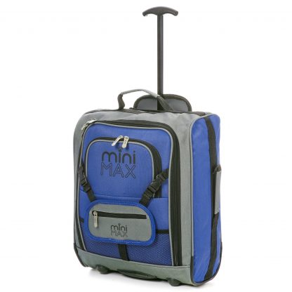 MiniMAX Childrens Suitcase with Backpack and Pouch - No Bear