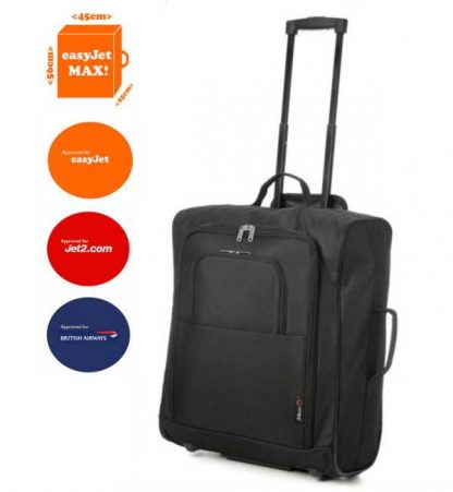 56x45x25cm Max Cabin Hand Luggage Approved Trolley Bag