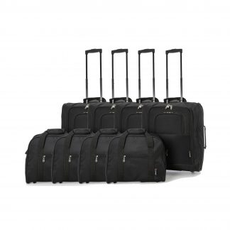 56x45x25cm & 40x30x15cm Main & Additional Cabin Bag - 4 Sets of 2