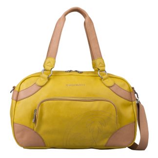Brunotti Lime And Brown PU Bowling Bag BB4101-002