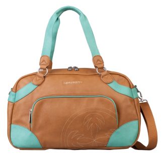 Brunotti Biscuit And Green PU Bowling Bag BB4101-801