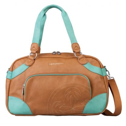 Brunotti Biscuit And Green PU Bowling Bag BB4101-801