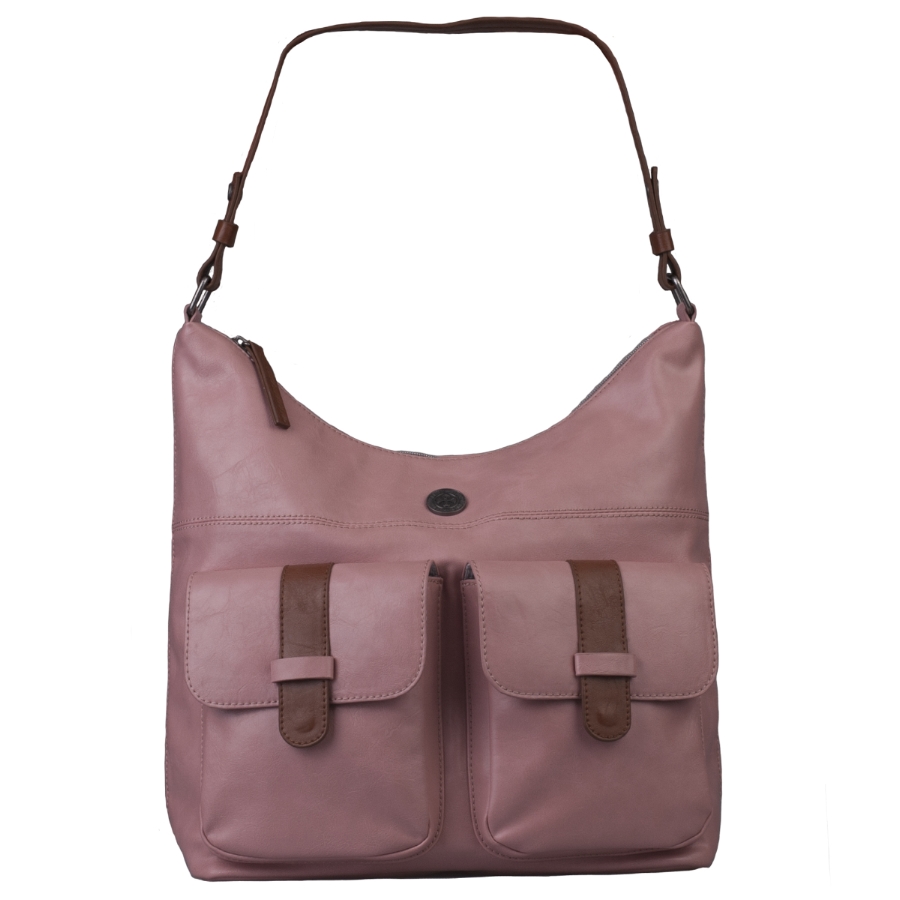Brunotti Soft Pink PU Hobo Bag BB4132-304